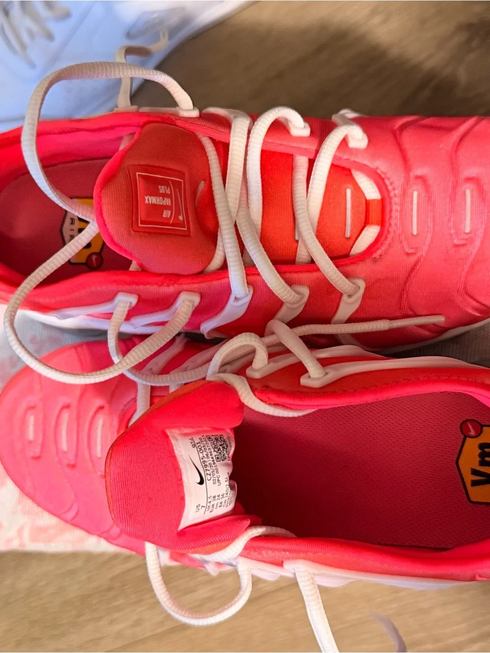 Nike Kids Hot Pink/Coral Athletic Sneakers